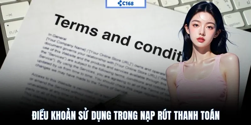 Điều khoản sử dụng trong nạp rút thanh toán