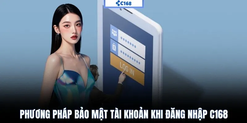 Phương pháp bảo mật tài khoản khi đăng nhập C168
