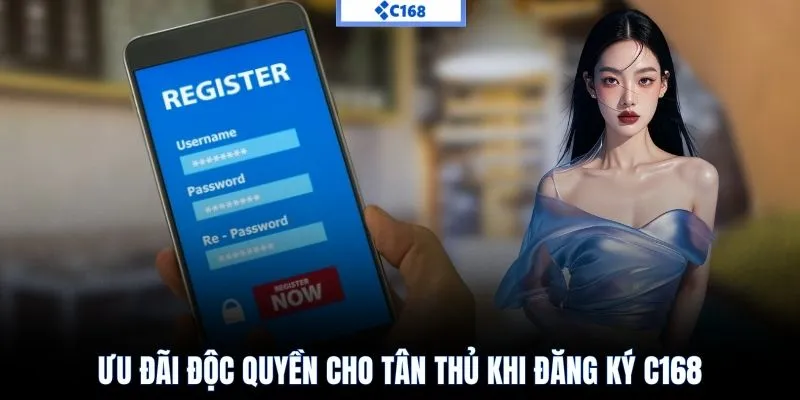 Ưu đãi độc quyền cho tân thủ khi đăng ký C168